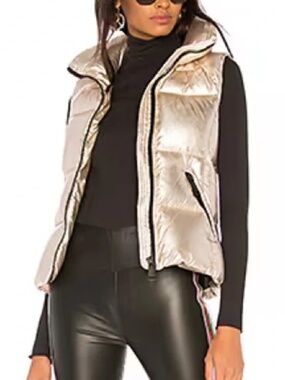 SAM Freedom Goose Down Quilted Puffer Vest - size XS